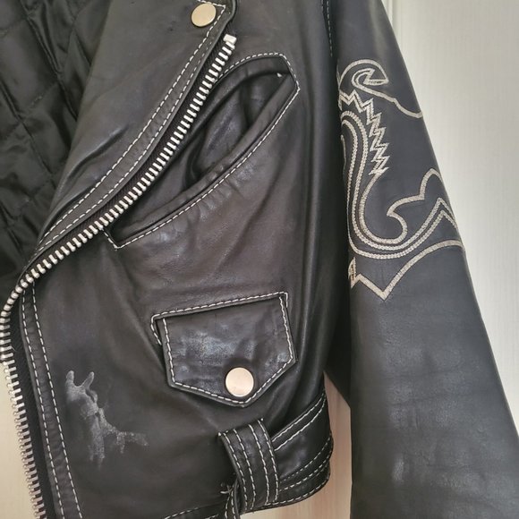Leather jacket - Picture 3 of 4